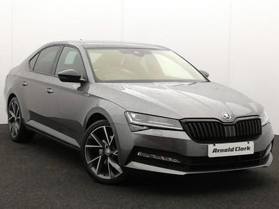 Used Skoda Superb SportlinePlus 190 HP (139 kW) 2023 Grey Hatchback