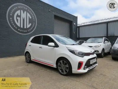 Used Kia Picanto GT-Line S 83 HP (61 kW) 2017 White Hatchback