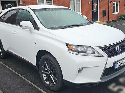 White Used 2014 Lexus RX450h Sport Line SUV | £10,895 (Fair price)