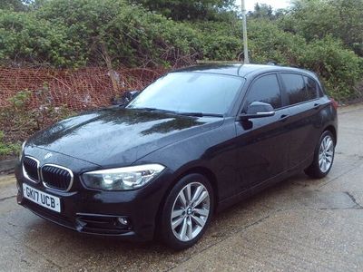 used BMW 116 1 Series d Sport 5dr [Nav] Black 60k Miles Years MOT Warranty