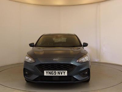 Used Ford Focus ST-Line 123 HP (90 kW) 2019 Blue Hatchback