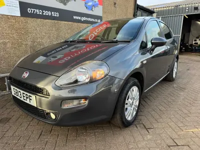 Used Fiat Punto Easy 69 HP (50 kW) 2013 Grey Hatchback