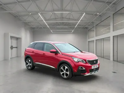 Used Peugeot 3008 Allure 130 HP (95 kW) 2018 Red SUV