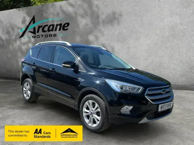 Used Ford Kuga Titanium 120 HP (88 kW) 2017 Black SUV