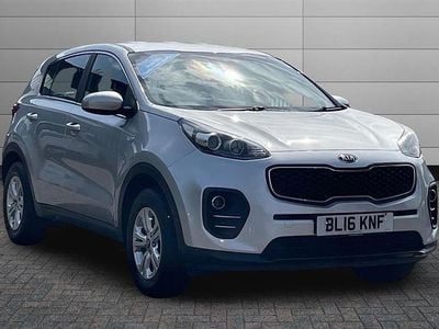 Used Kia Sportage 130 HP (95 kW) 2016 Silver frost SUV
