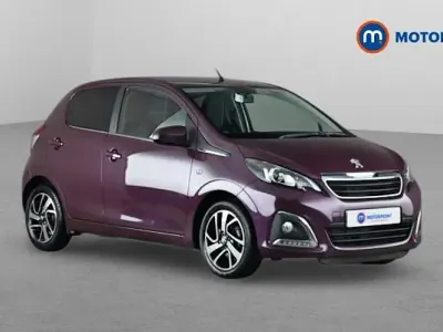 Used Peugeot 108 Allure 82 HP (60 kW) 2017 Mauve/purple Hatchback