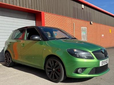 Used Skoda Fabia vRS 2011 Green Hatchback