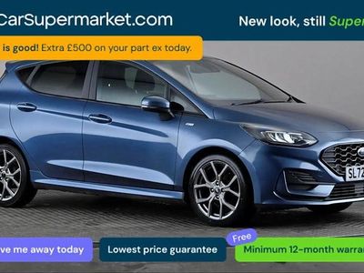 Used Ford Fiesta ST-Line 101 HP (74 kW) 2022 Blue Hatchback
