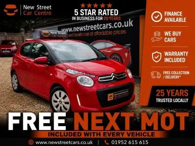 Used Citroën C1 Feel 68 HP (50 kW) 2015 Red Hatchback