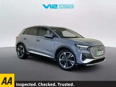 Second-hand Audi Q4 e-tron S-Line 150 kW (204 CP) 2022 Gri SUV