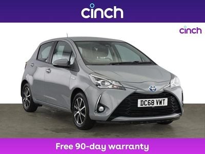 Grey Used 2019 Toyota Yaris Hybrid Hatchback | £13,399 (Good price)