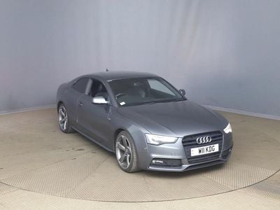 Used Audi A5 Black Edition 177 HP (130 kW) 2013 Grey Coupe