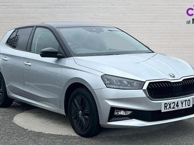 Used Skoda Fabia Colour Edition 116 HP (85 kW) 2024 Brilliant silver metallic black magic pearl effect Hatchback