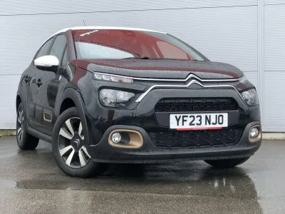 Used Citroën C3 PureTech 82 HP (60 kW) 2023 Black Hatchback