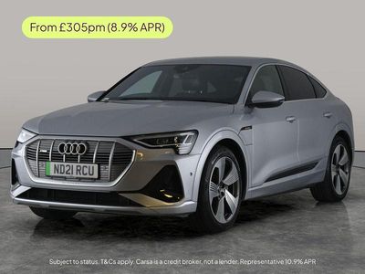 Used Audi e-tron S-Line 300 kW (408 HP) 2021 Silver SUV