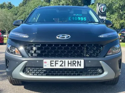 Used Hyundai Kona Premium 118 HP (86 kW) 2021 Black SUV