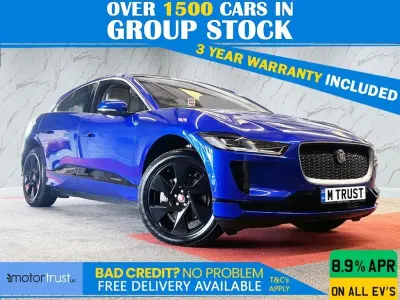 Käytetty Jaguar I-Pace SE 294 kW (400 HP) 2020 Sininen Katumaasturi