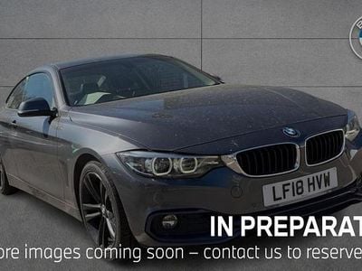 Used BMW 420 Sport Line 181 HP (133 kW) 2018 Grey Coupe