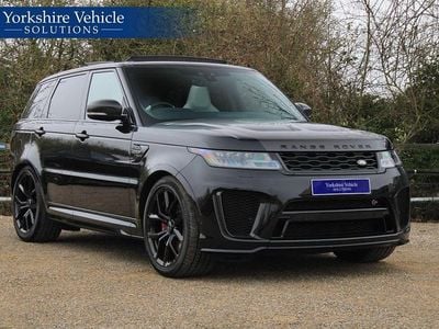 Used Land Rover Range Rover Sport SVR 575 HP (422 kW) 2021 Black SUV