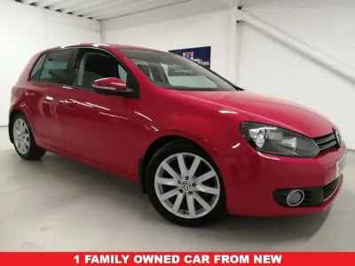 Begagnad VW Golf VII GT 140 HK (102 kW) 2012 Röd Halvkombi