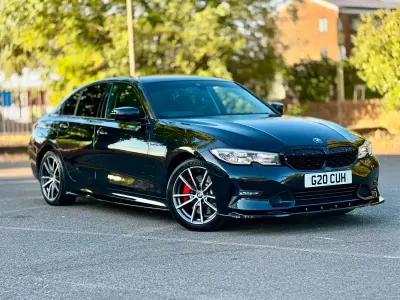 Used BMW 330e Sport Line 2021 Black Sedan