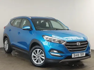 Usado Hyundai Tucson SE 132 CV (97 kW) 2018 Azul SUV