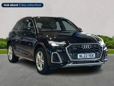 Used Audi Q5 S-Line 265 HP (194 kW) 2022 Black SUV