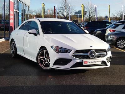 White Used 2020 Mercedes CLA180 AMG line Sedan | £17,399 (Good price)