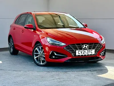 Used Hyundai i30 Premium 120 HP (88 kW) 2021 Red Hatchback