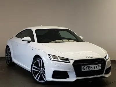 Used Audi TT S-Line 230 HP (169 kW) 2016 White Coupe