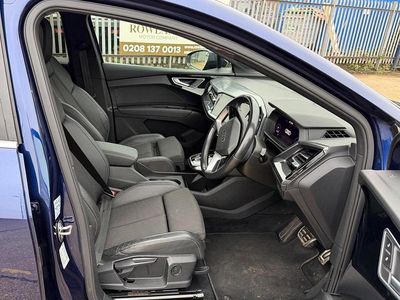 Used Audi Q4 e-tron S-Line 150 kW (204 HP) 2021 Blue SUV
