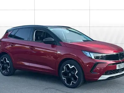 Used Vauxhall Grandland X Ultimate 131 HP (96 kW) 2023 Red SUV