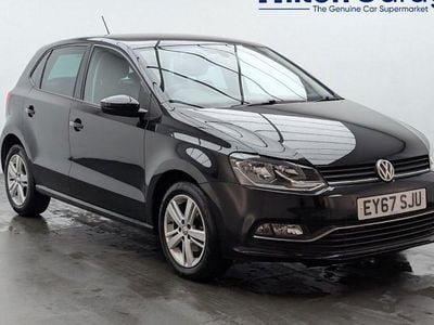 Black Used 2017 VW Polo Edition Hatchback | £9,350 (Fair price)
