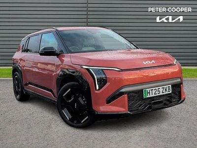 Orange Used 2025 Kia EV3 GT-Line SUV | £31,490 (Fair price)