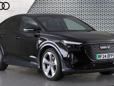 Black Used 2024 Audi Q4 e-tron Black Edition SUV | £35,940 (Fair price)