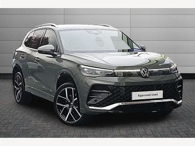 Green Used 2025 VW Tiguan R-line SUV | £37,350 (Fair price)