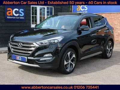 Used Hyundai Tucson Premium SE 136 HP (100 kW) 2017 Black SUV