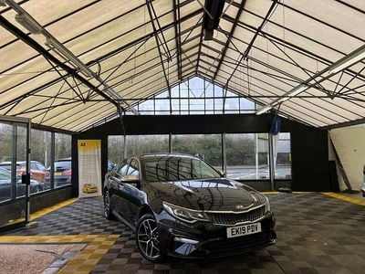 Used Kia Optima 134 HP (98 kW) 2019 Black Sedan