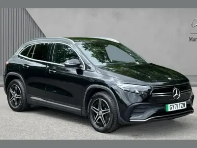 Käytetty Mercedes EQA350 AMG line 214 kW (292 HP) 2022 Musta Katumaasturi