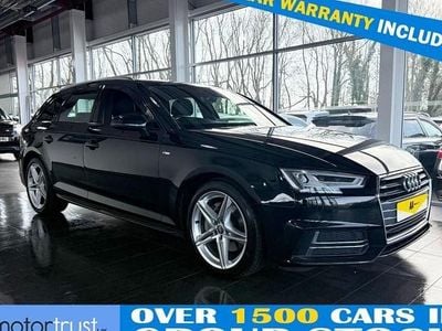 Used Audi A4 S-Line 190 HP (139 kW) 2017 Black Estate