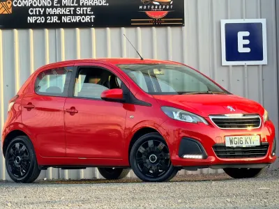 Used Peugeot 108 Active 2016 Red Hatchback