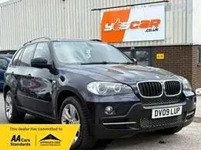 Used BMW X5 Impressive 2009 Blue SUV
