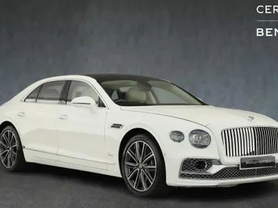 Used Bentley Flying Spur 544 HP (400 kW) 2023 White Sedan