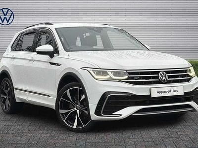 Used VW Tiguan R-line 190 HP (139 kW) 2022 White SUV