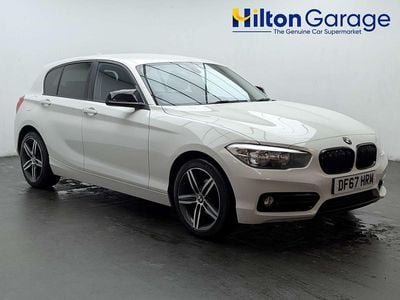 Used BMW 118 Sport Line 2018 White Hatchback