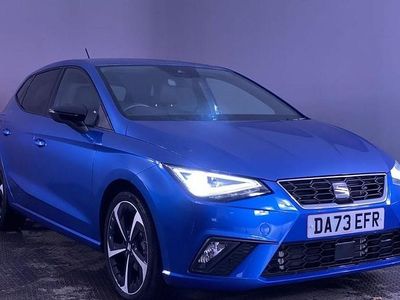 Used Seat Ibiza FR Sport 110 HP (80 kW) 2023 Blue Hatchback