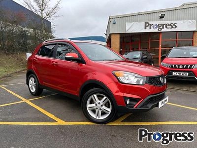 Used Ssangyong (KGM) Korando 149 HP (109 kW) 2014 Red SUV