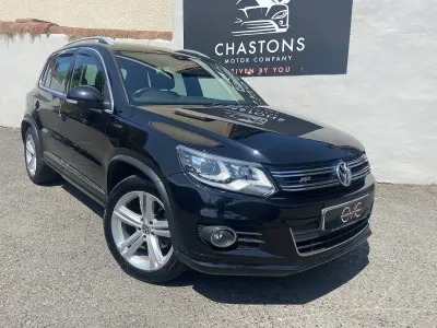 Used VW Tiguan R-line 140 HP (102 kW) 2013 Black SUV