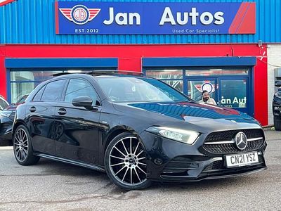 Used Mercedes A200 Exclusive 2021 Black Hatchback