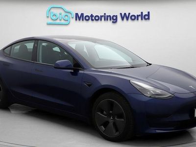 Blue Used 2021 Tesla Model 3 Standard Range Plus Sedan | £18,000 (Fair price)